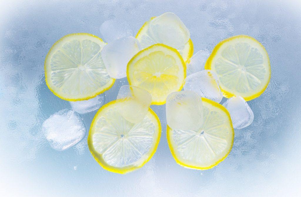 lemon-ice-cubes